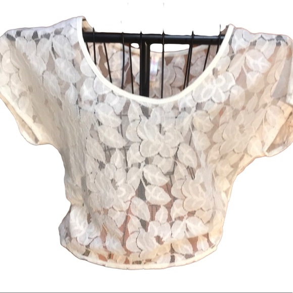 Xhilaration Sheer Blouse - Picture 1 of 2